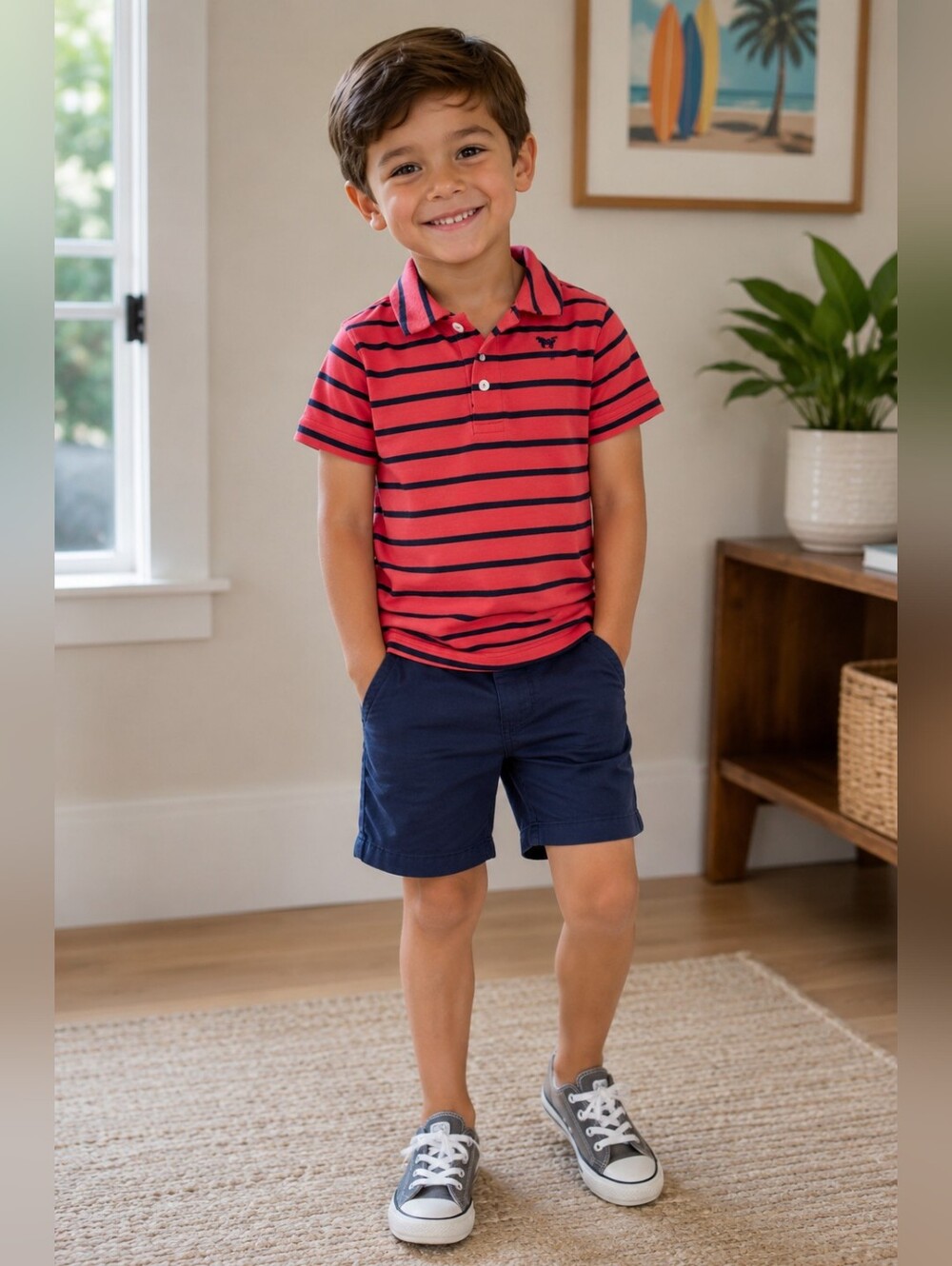 Carter's Boys Polo Tee Size 5T